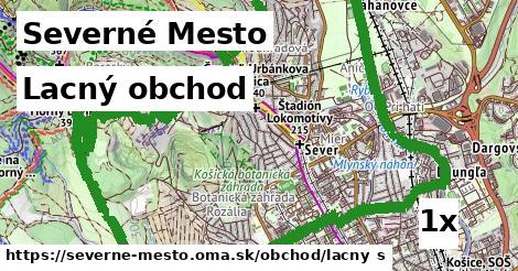 lacný obchod v Severné Mesto