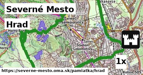 Hrad, Severné Mesto