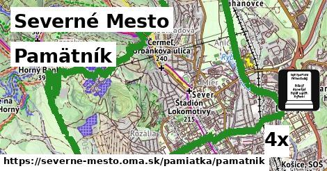 Pamätník, Severné Mesto