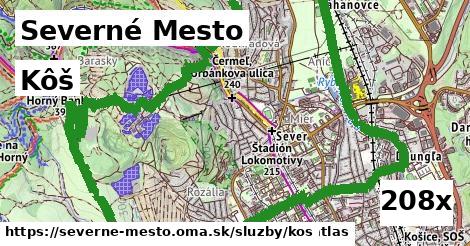 Kôš, Severné Mesto