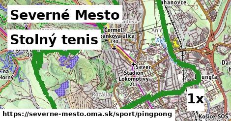 Stolný tenis, Severné Mesto