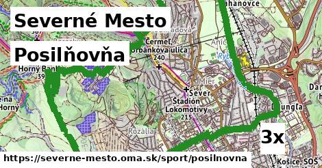 posilňovňa v Severné Mesto