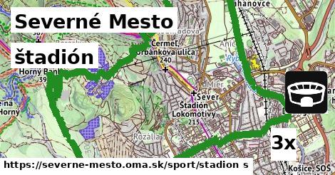 štadión, Severné Mesto