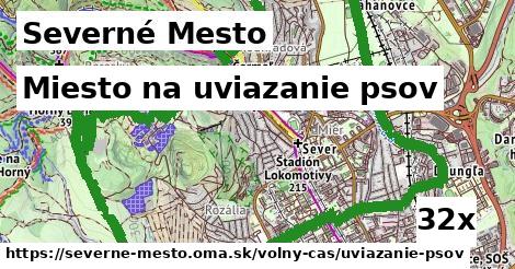 Miesto na uviazanie psov, Severné Mesto