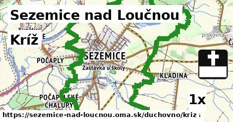 Kríž, Sezemice nad Loučnou