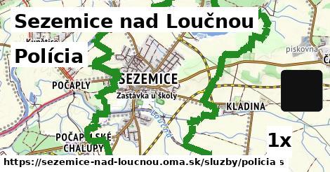 polícia v Sezemice nad Loučnou