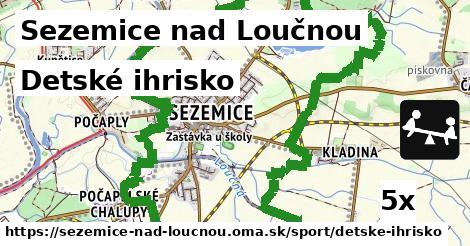 detské ihrisko v Sezemice nad Loučnou