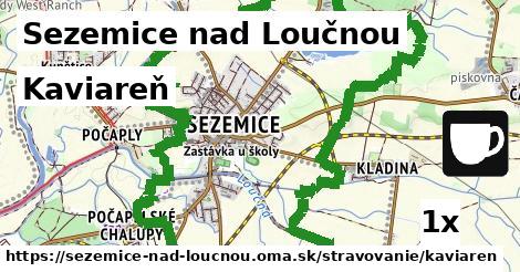 kaviareň v Sezemice nad Loučnou
