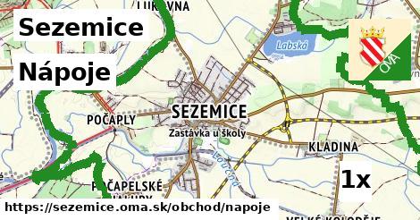 Nápoje, Sezemice