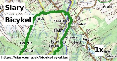 bicykel v Siary