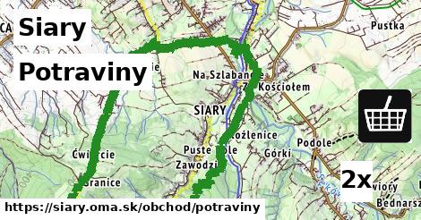 Potraviny, Siary