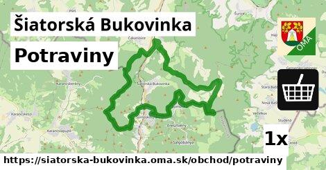 Potraviny, Šiatorská Bukovinka