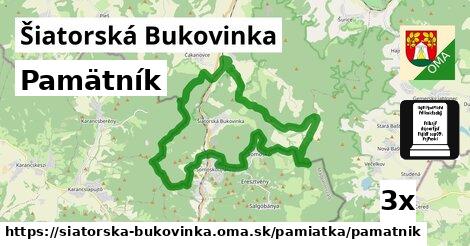 Pamätník, Šiatorská Bukovinka