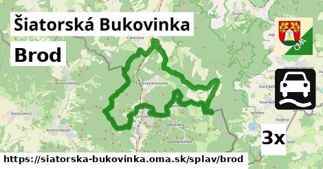 brod v Šiatorská Bukovinka