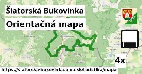 Orientačná mapa, Šiatorská Bukovinka