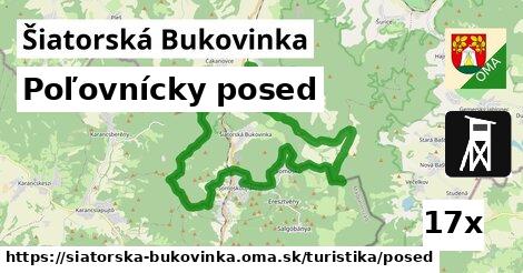 Poľovnícky posed, Šiatorská Bukovinka