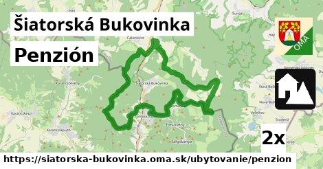 Penzión, Šiatorská Bukovinka