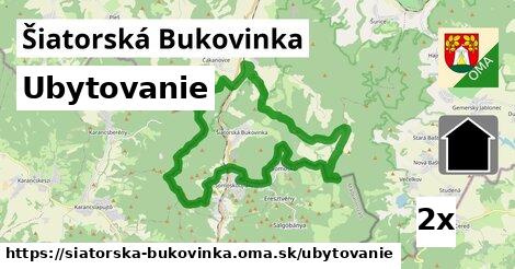 ubytovanie v Šiatorská Bukovinka