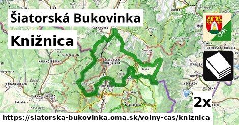 Knižnica, Šiatorská Bukovinka