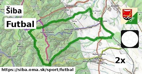 Futbal, Šiba