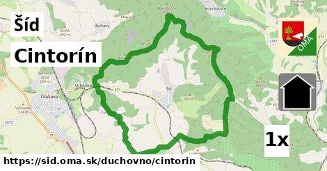 Cintorín, Šíd