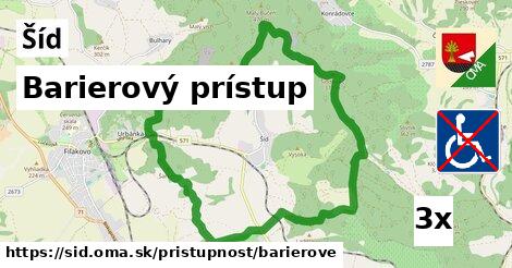 Barierový prístup, Šíd