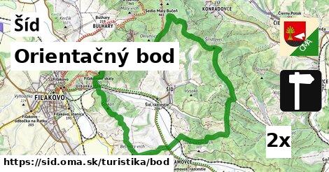 Orientačný bod, Šíd