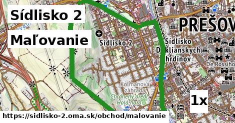 Maľovanie, Sídlisko 2