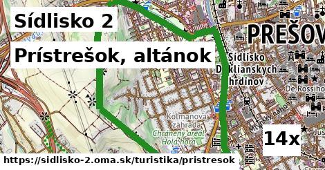 Prístrešok, altánok, Sídlisko 2