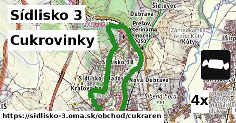 Cukrovinky, Sídlisko 3