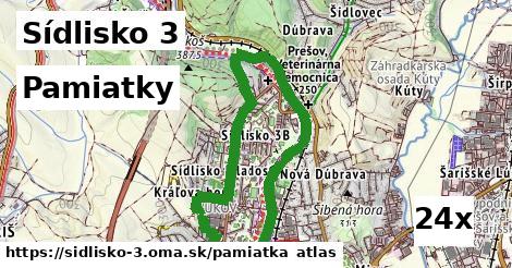 pamiatky v Sídlisko 3