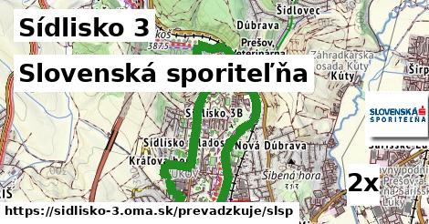 Slovenská sporiteľňa, Sídlisko 3