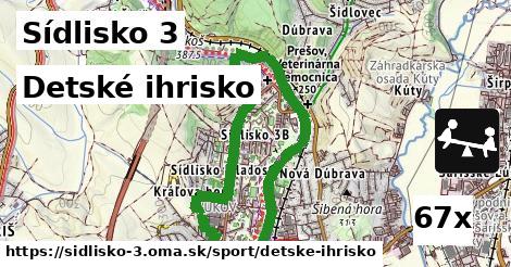 Detské ihrisko, Sídlisko 3