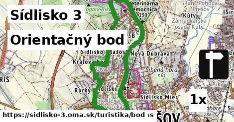 Orientačný bod, Sídlisko 3