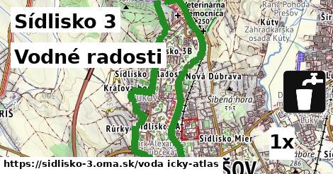 vodné radosti v Sídlisko 3