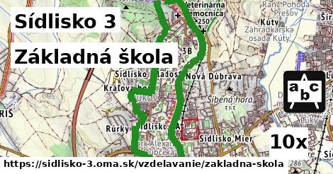 Základná škola, Sídlisko 3