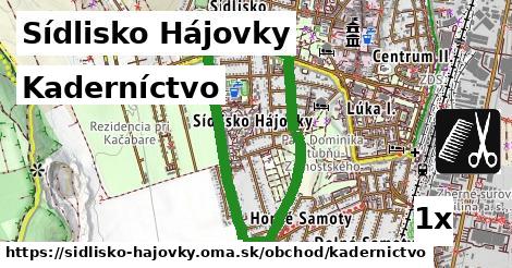 Kaderníctvo, Sídlisko Hájovky