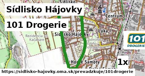 101 Drogerie v Sídlisko Hájovky