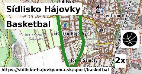 Basketbal, Sídlisko Hájovky