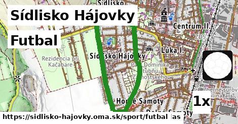 Futbal, Sídlisko Hájovky