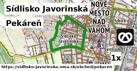 Pekáreň, Sídlisko Javorinská