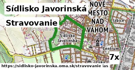 stravovanie v Sídlisko Javorinská