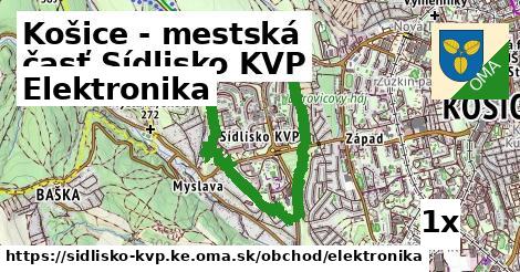 Elektronika, Košice - mestská časť Sídlisko KVP