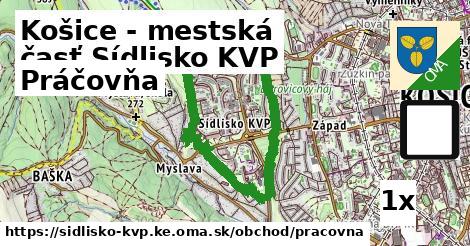 Práčovňa, Košice - mestská časť Sídlisko KVP