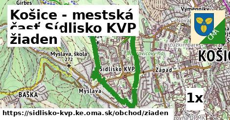 žiaden, Košice - mestská časť Sídlisko KVP