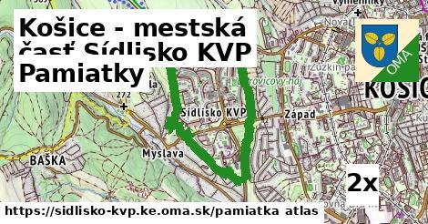 pamiatky v Košice - mestská časť Sídlisko KVP