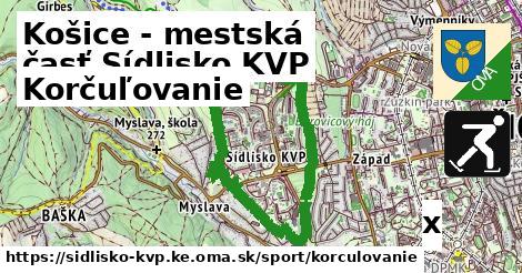 Korčuľovanie, Košice - mestská časť Sídlisko KVP