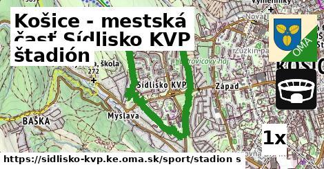 štadión, Košice - mestská časť Sídlisko KVP