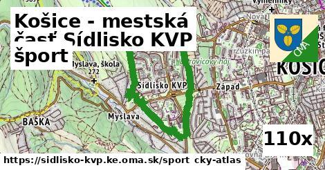 šport v Košice - mestská časť Sídlisko KVP