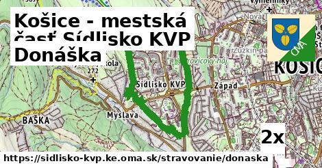 Donáška, Košice - mestská časť Sídlisko KVP